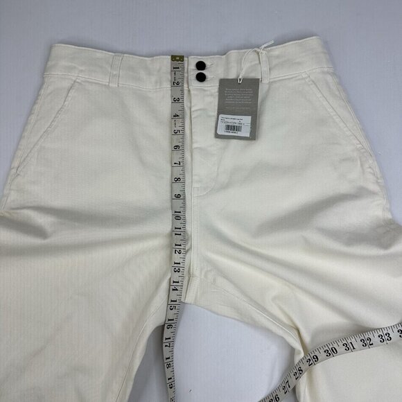 Everlane Women’s NWT‎ Bone The Organic Straight-Leg Pant Luxury Jean 16/W35/L26 - Picture 11 of 14